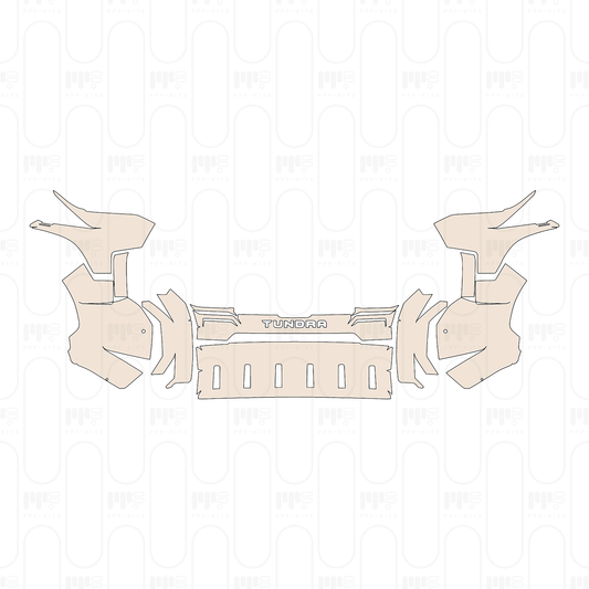Pre-Cut PPF Toyota Tundra CrewMax Capstone 2022
