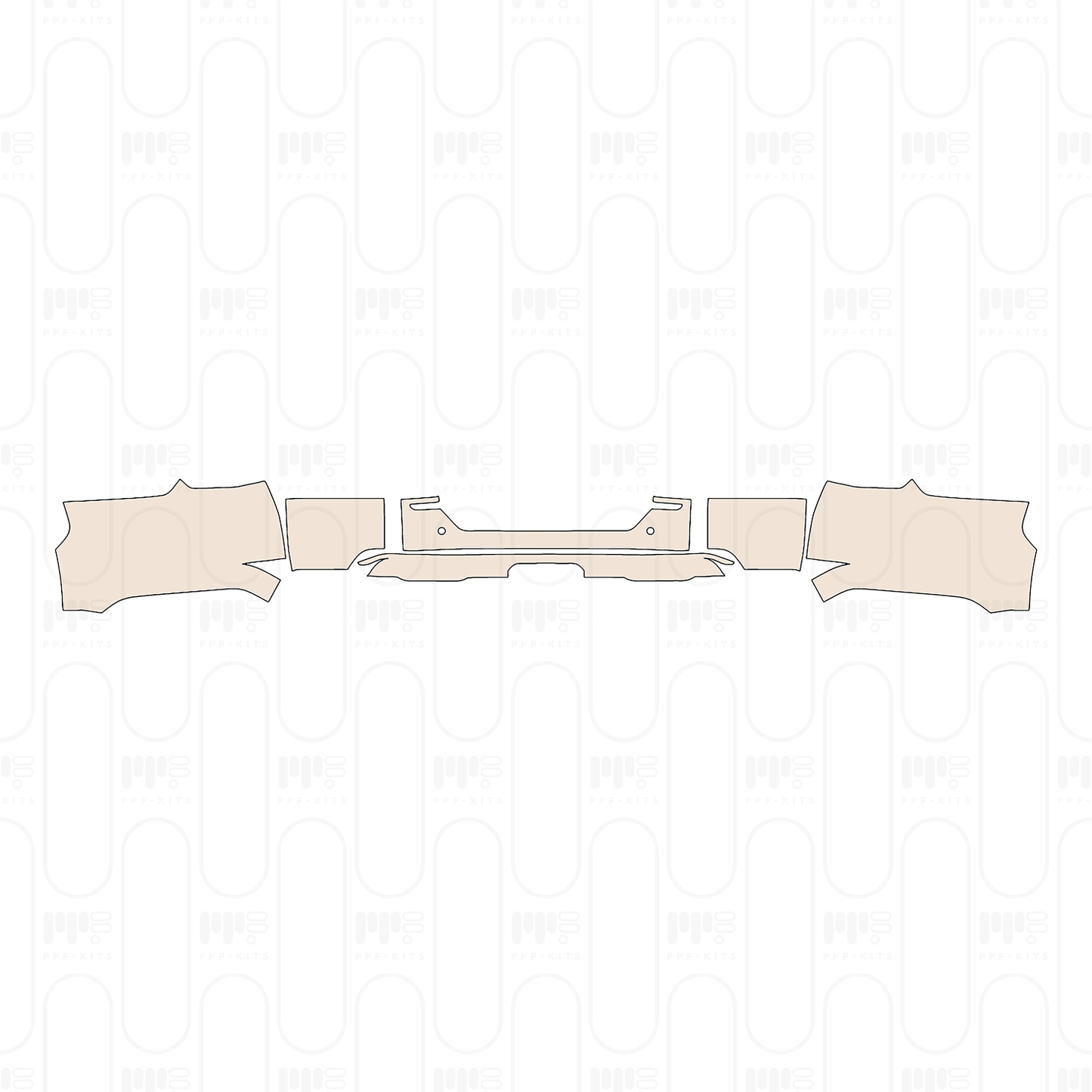 Pre-Cut PPF Toyota Tundra CrewMax SR5 2022