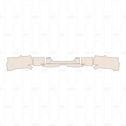 Pre-Cut PPF Toyota Tundra CrewMax SR5 2022