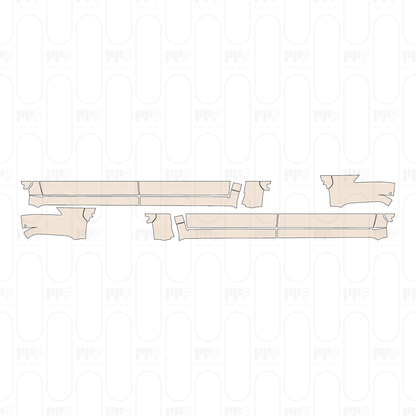 Pre-Cut PPF Toyota Tundra CrewMax SR5 2022