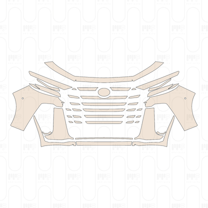 PPF precortado Toyota Vellfire 2024