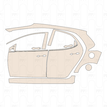 PPF precortado Toyota Yaris 2023