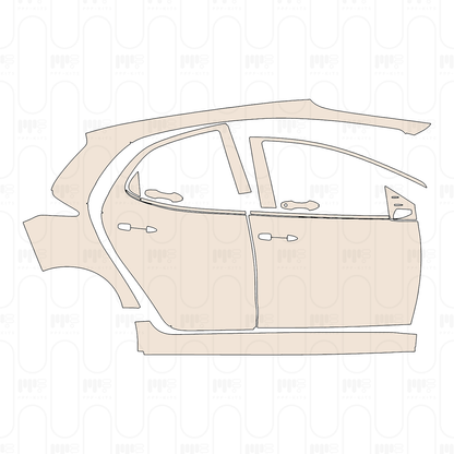 PPF precortado Toyota Yaris 2023