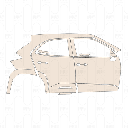 PPF precortado Toyota Yaris Cross Icon 2022