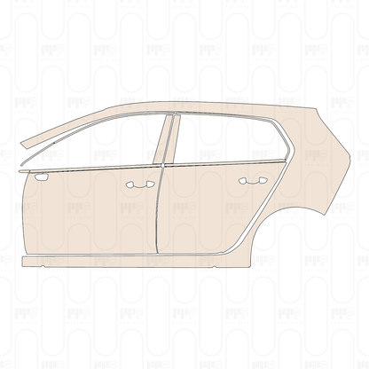 PPF precortado Volkswagen Golf Base 2025