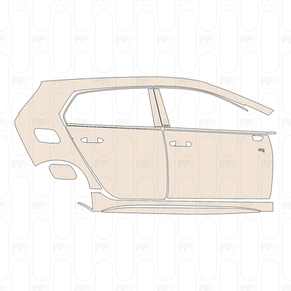 PPF precortado Volkswagen Golf R 2025
