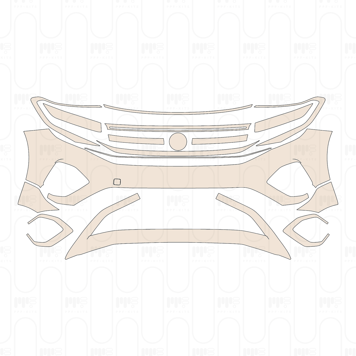 Pre-Cut PPF Volkswagen Talagon Base 2023