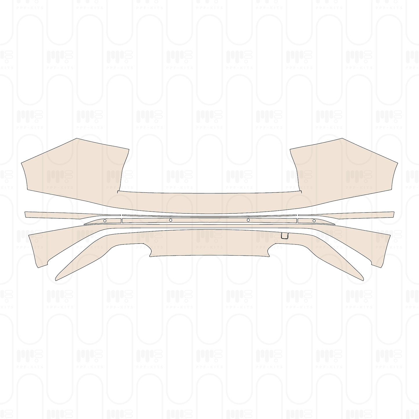 Pre-Cut PPF Volkswagen Talagon Base 2023