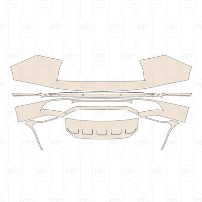 Pre-Cut PPF Volkswagen Talagon R-Line 2023