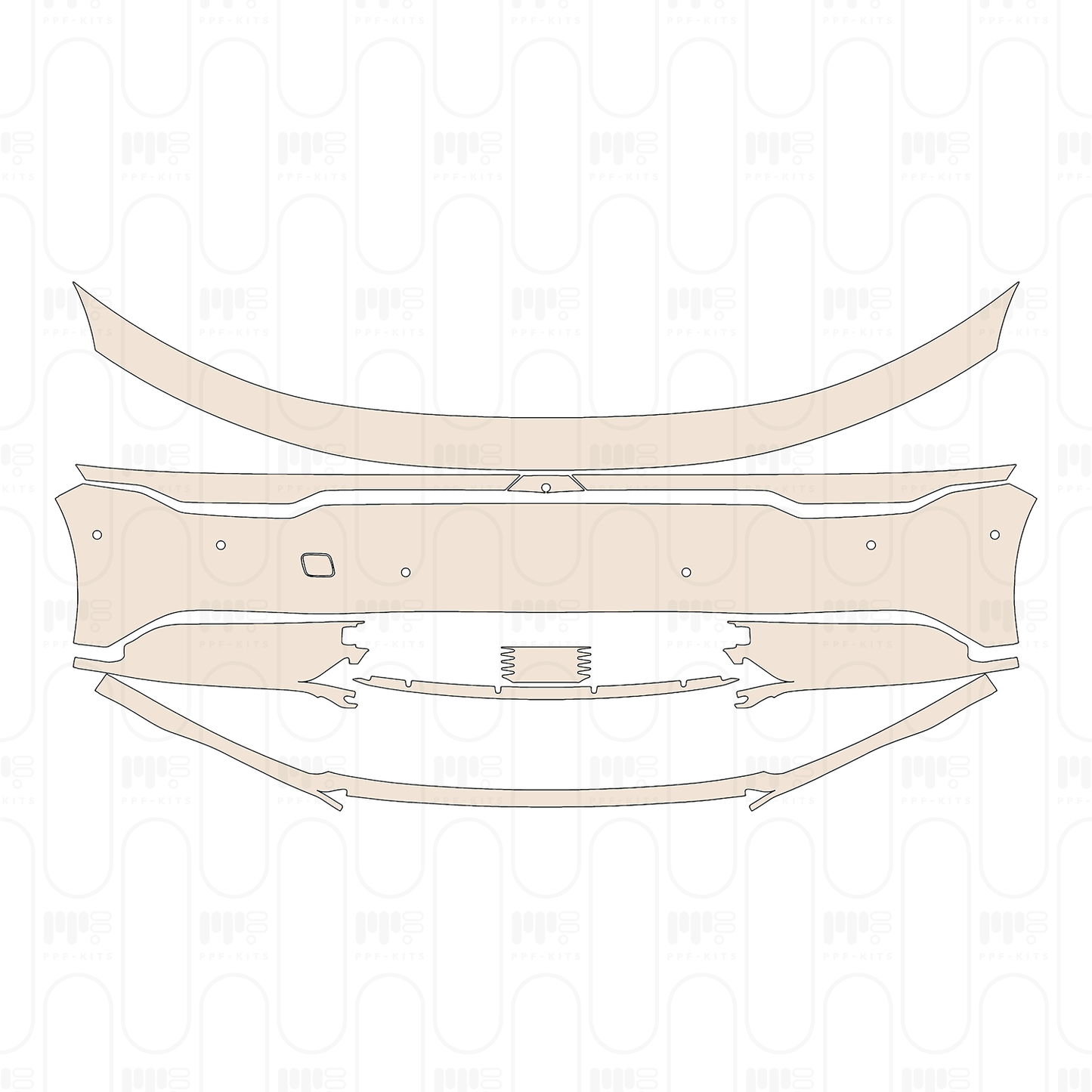 PPF precortado Zeekr 007 2024