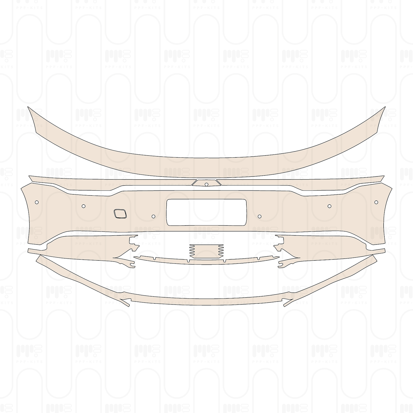 PPF precortado Zeekr 007 2024