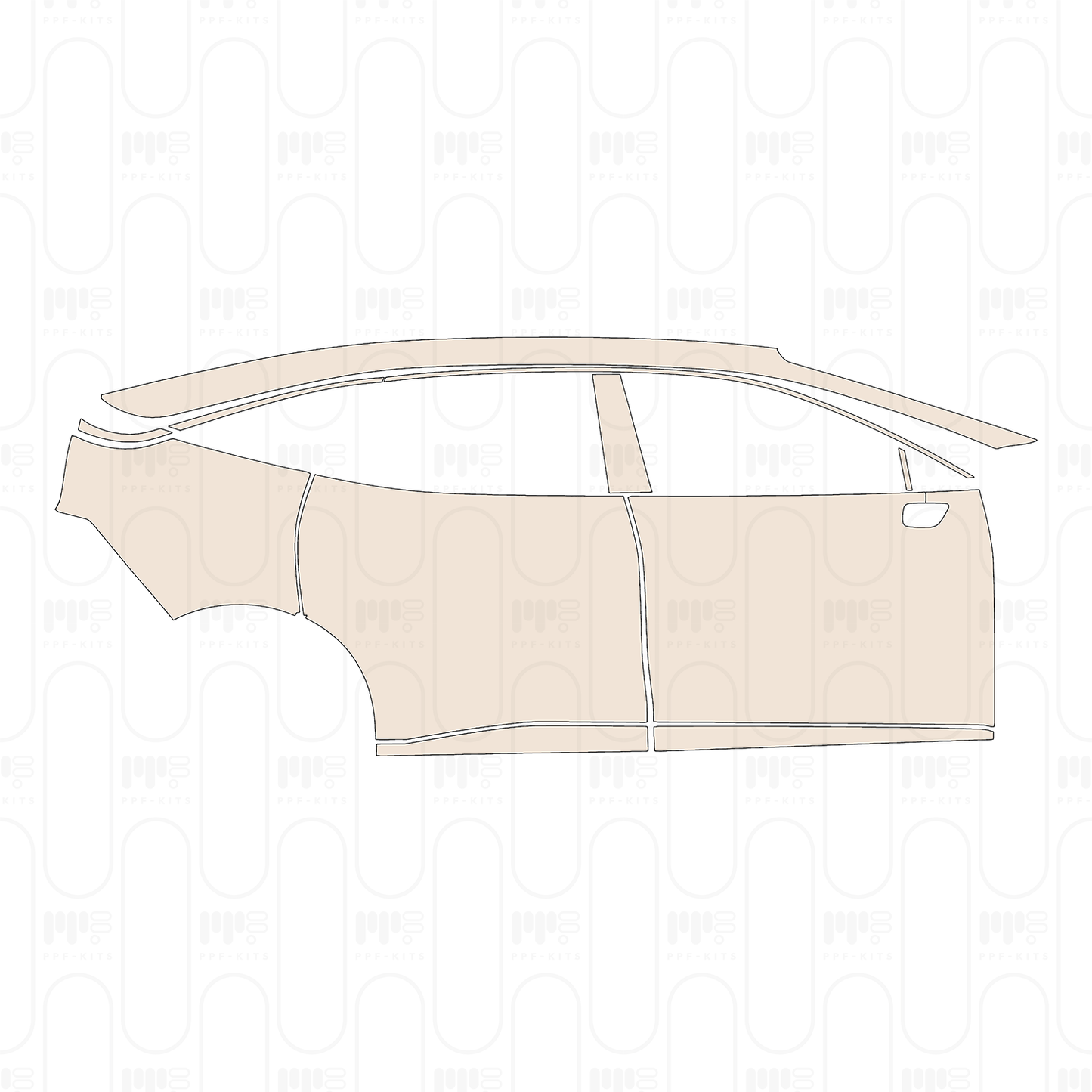 PPF precortado Zeekr 007 2024