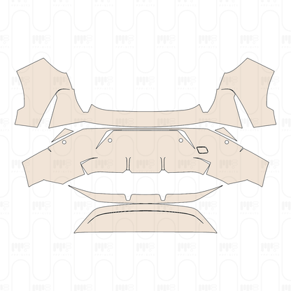 Pre-Cut PPF Zeekr X 2023