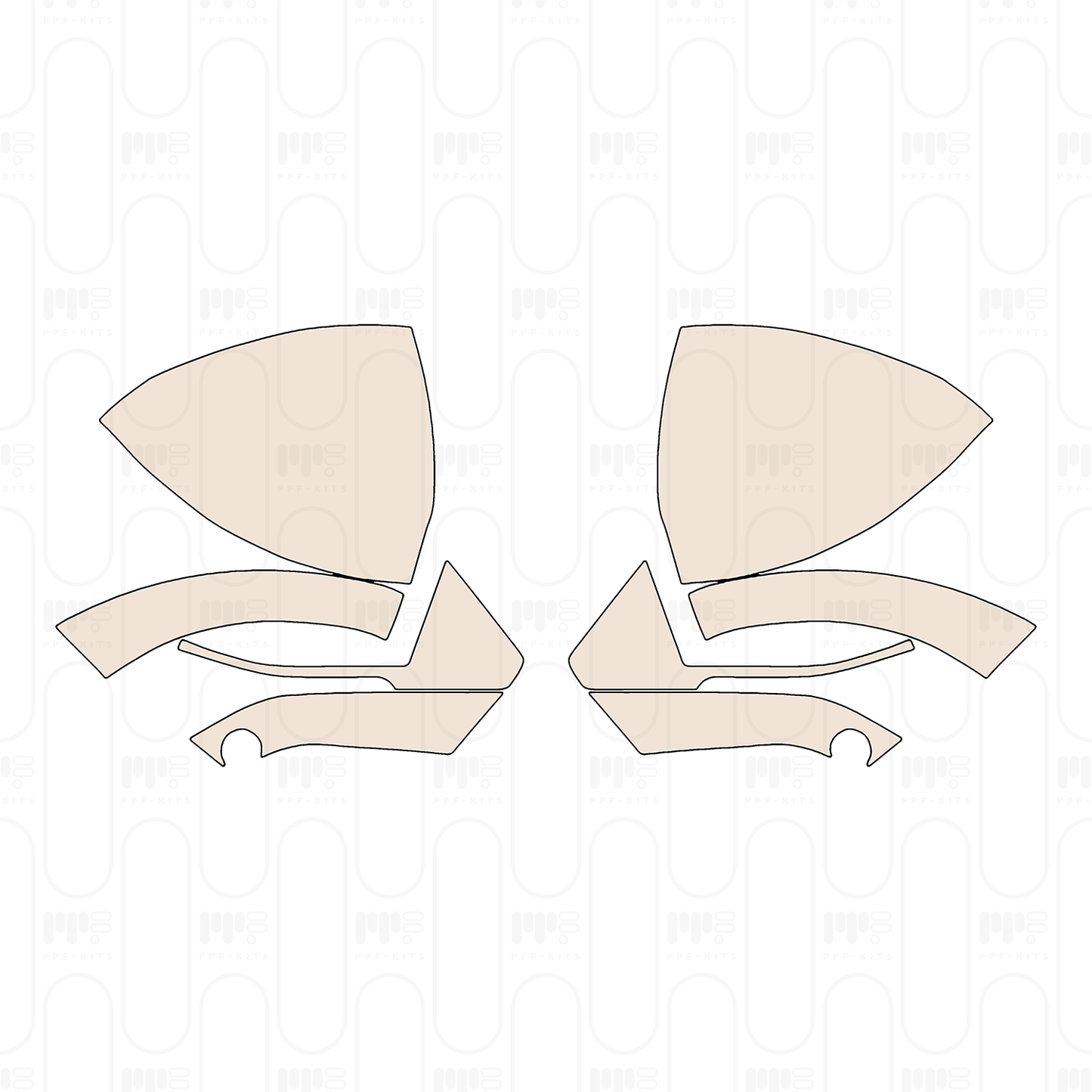 Pre-Cut PPF Zeekr X 2023