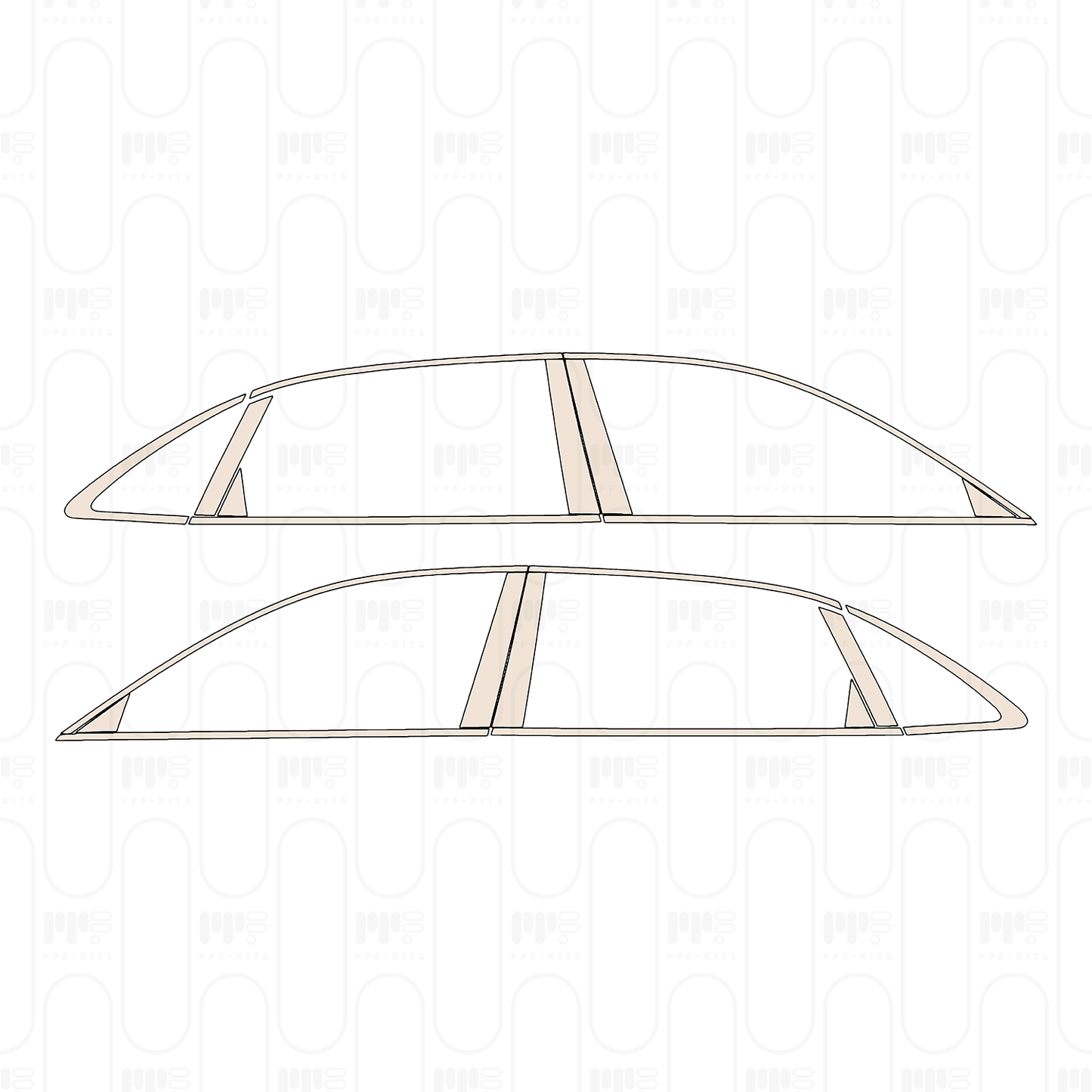 PPF precortado Audi A4 A4L Sedan S-Line 2022