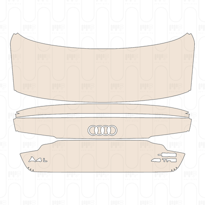 PPF precortado Audi A4 A4L Sedan S-Line 2022