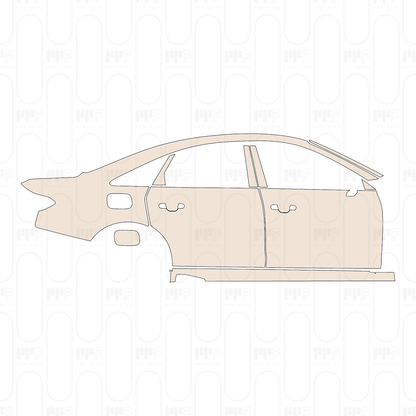 PPF precortado Audi A8 (Standard Wheelbase) Base 2023
