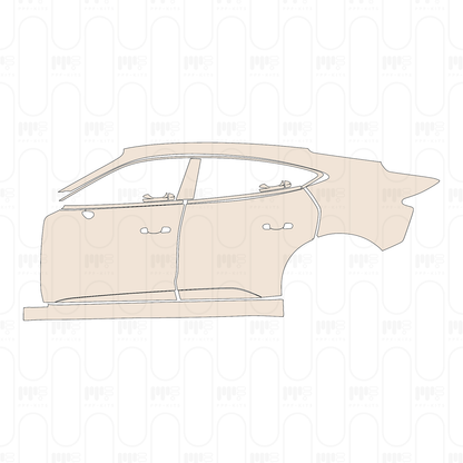 PPF precortado Audi e-tron GT e-tron GT 2022