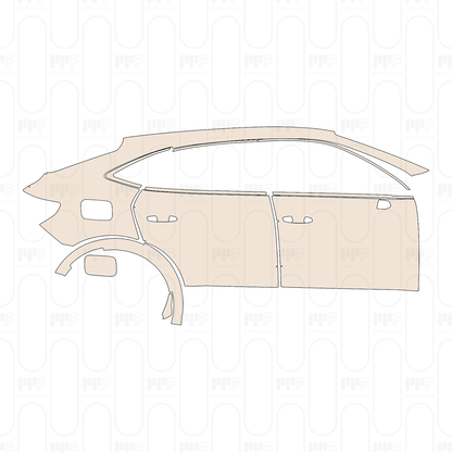 PPF precortado Audi Q3 Sportback Base 2022