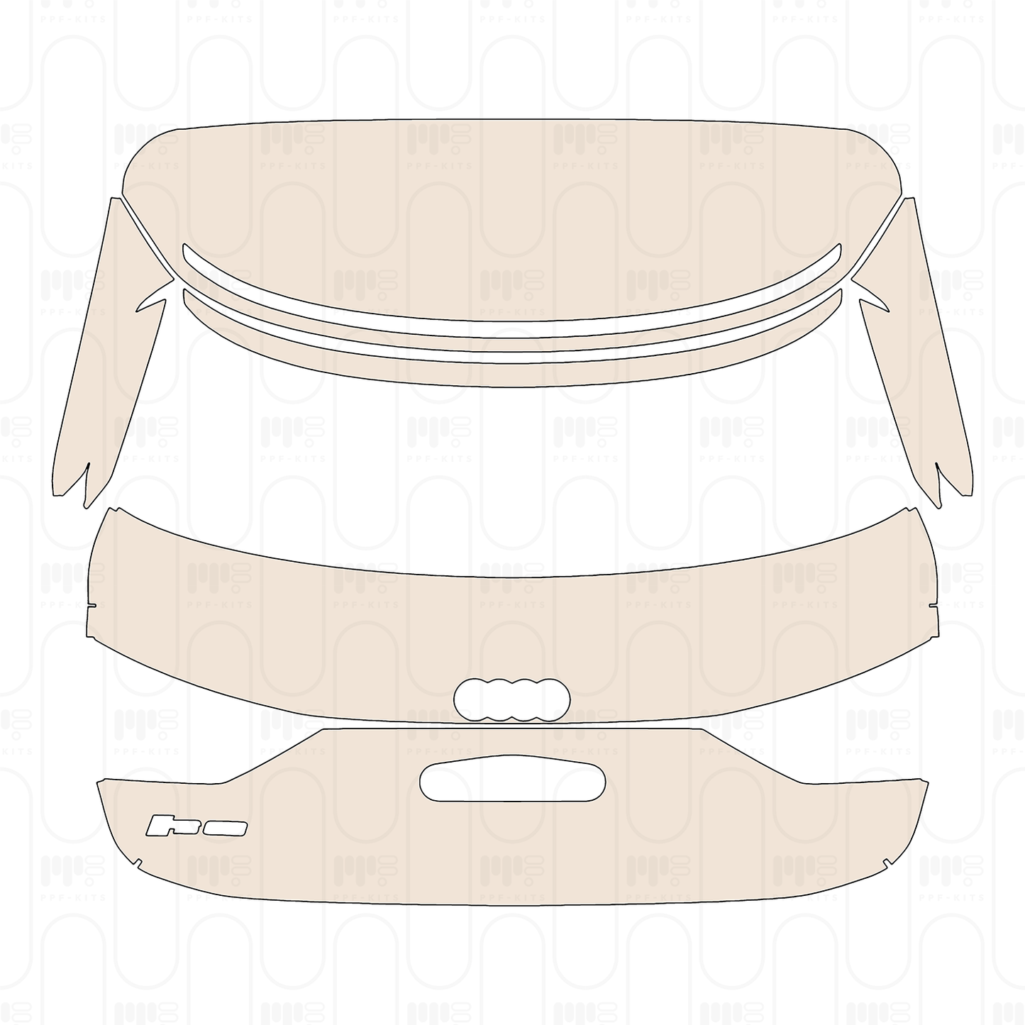 Pre-Cut PPF Audi Q3 Sportback RSQ3 2022
