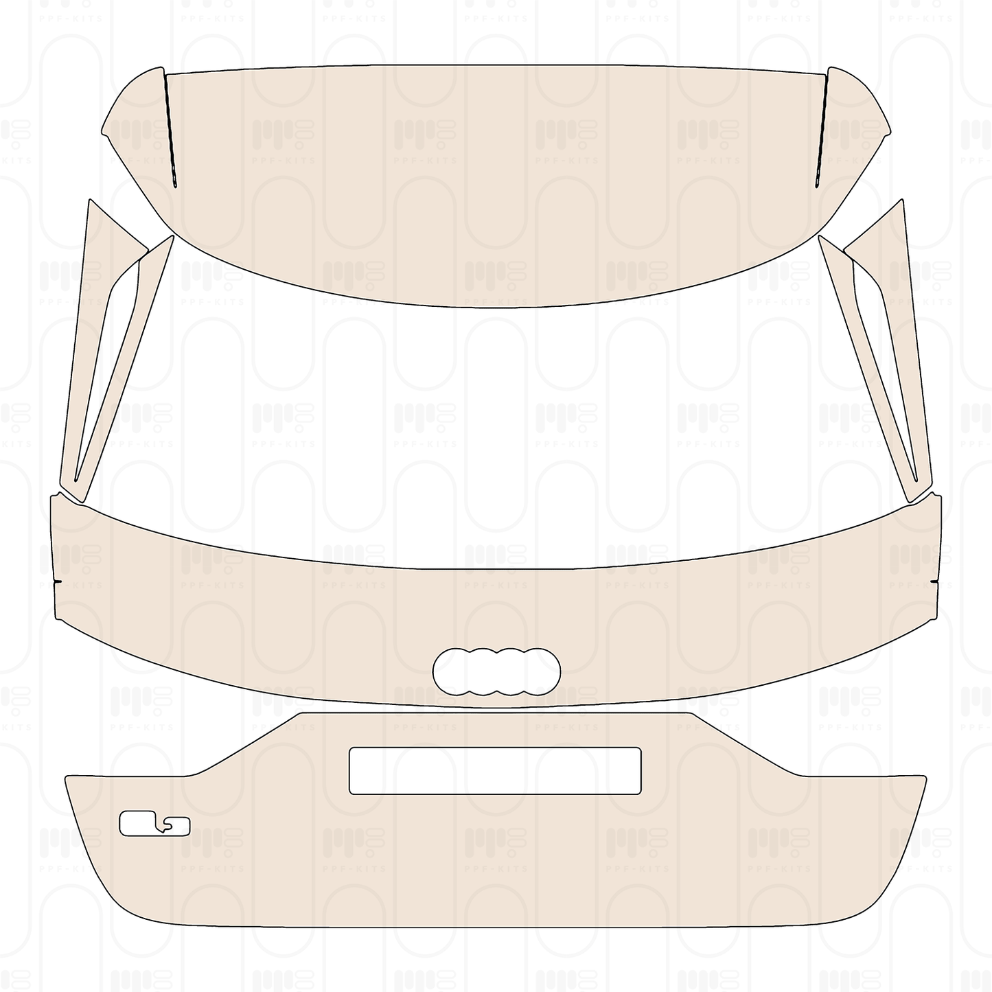 Pre-Cut PPF Audi Q3 SUV Base 2022