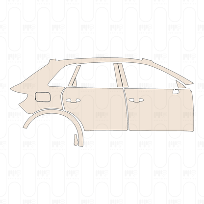 Pre-Cut PPF Audi Q3 SUV Base 2022