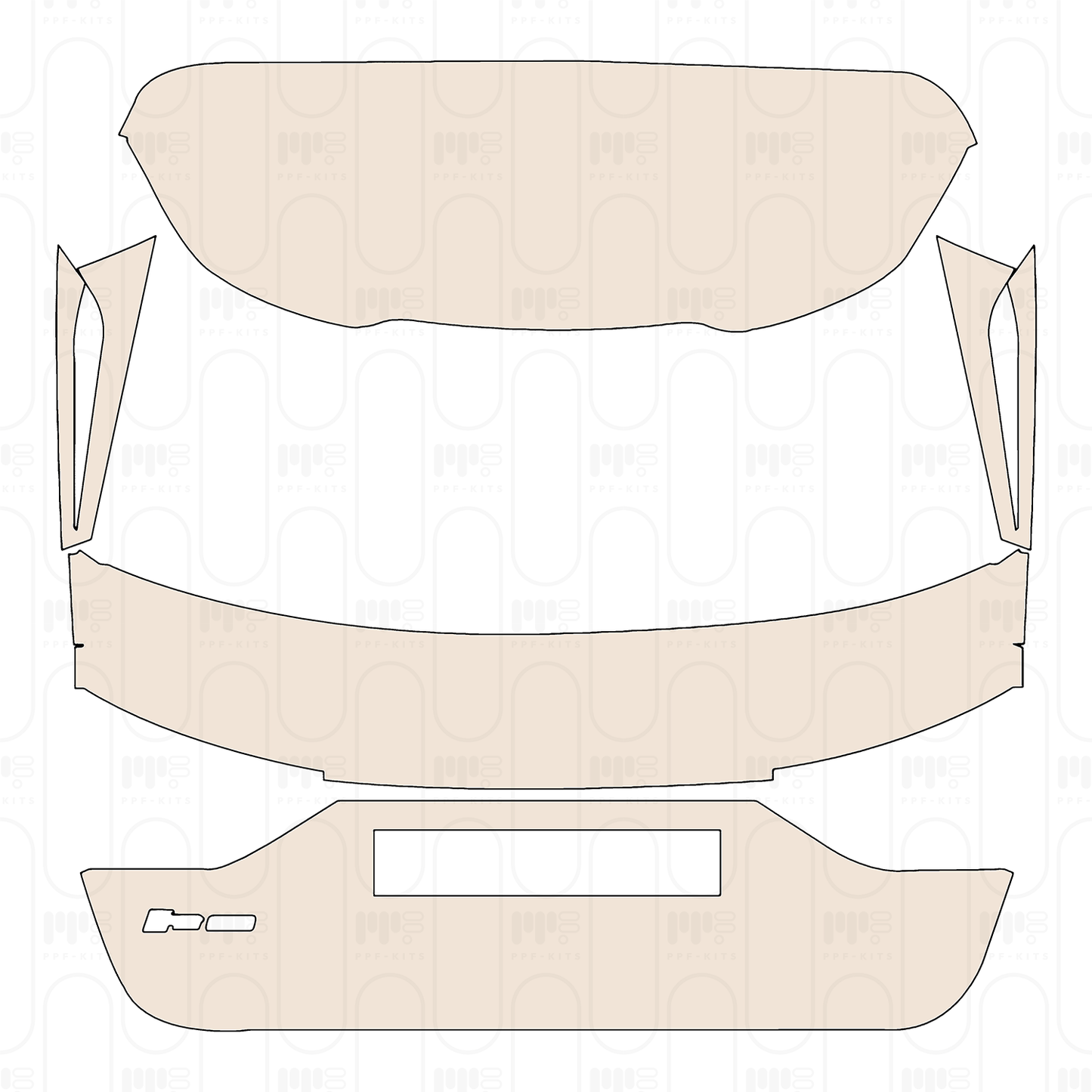 Pre-Cut PPF Audi Q3 SUV RSQ3 2022