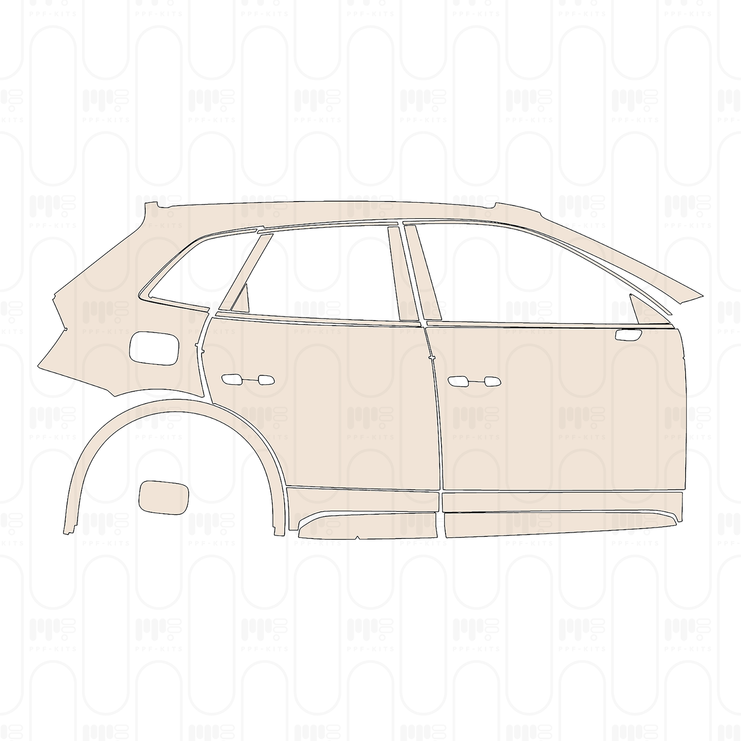 Pre-Cut PPF Audi Q5 SQ5 2022