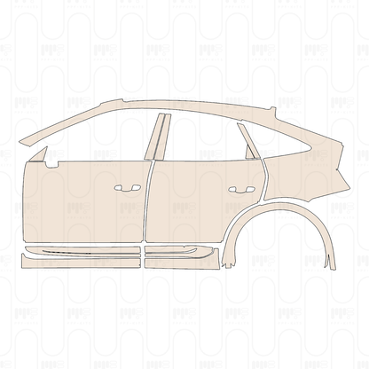 PPF precortado Audi Q5 Sportback (Standard Wheelbase) 2022
