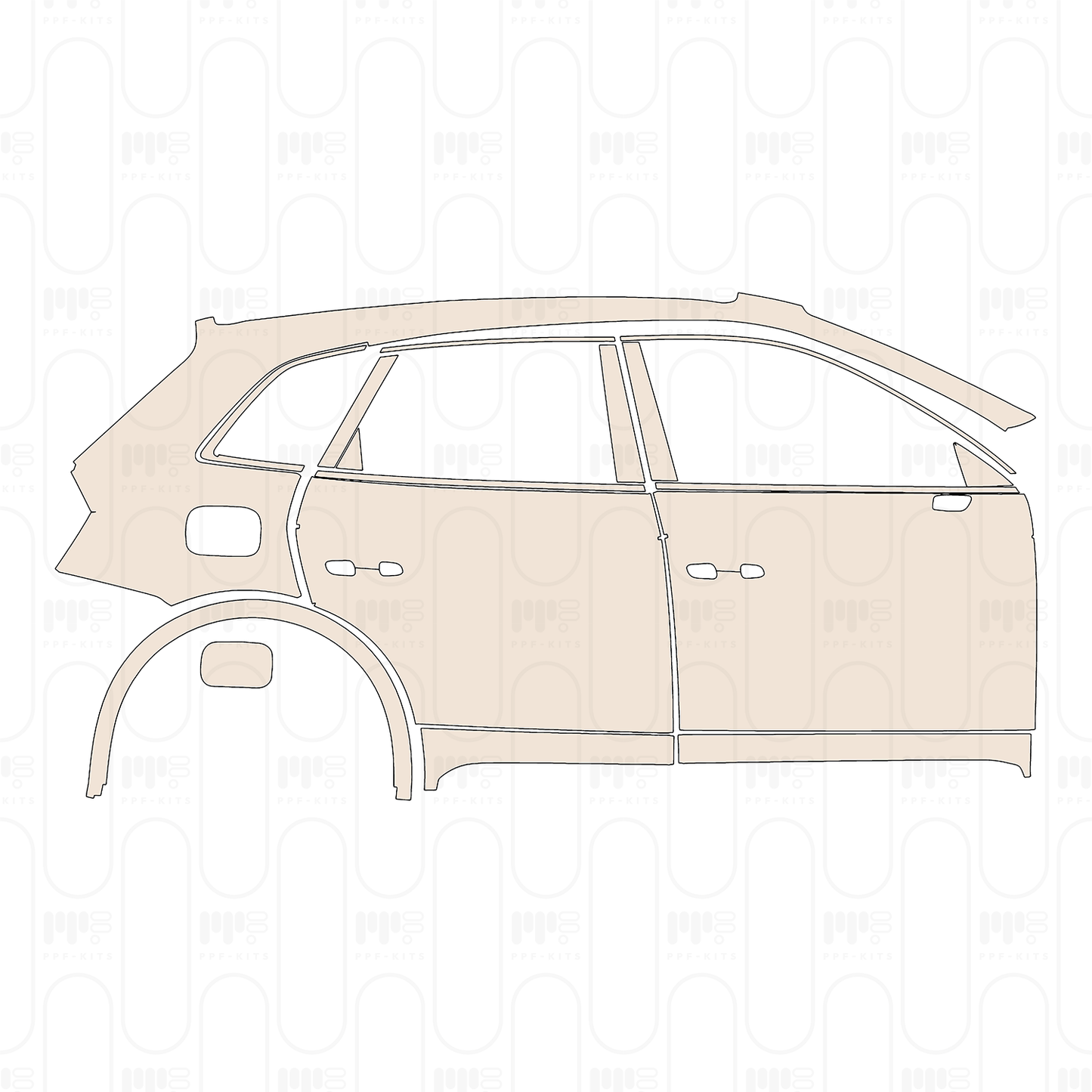 PPF precortado Audi Q5 Extended Wheelbase Base 2022