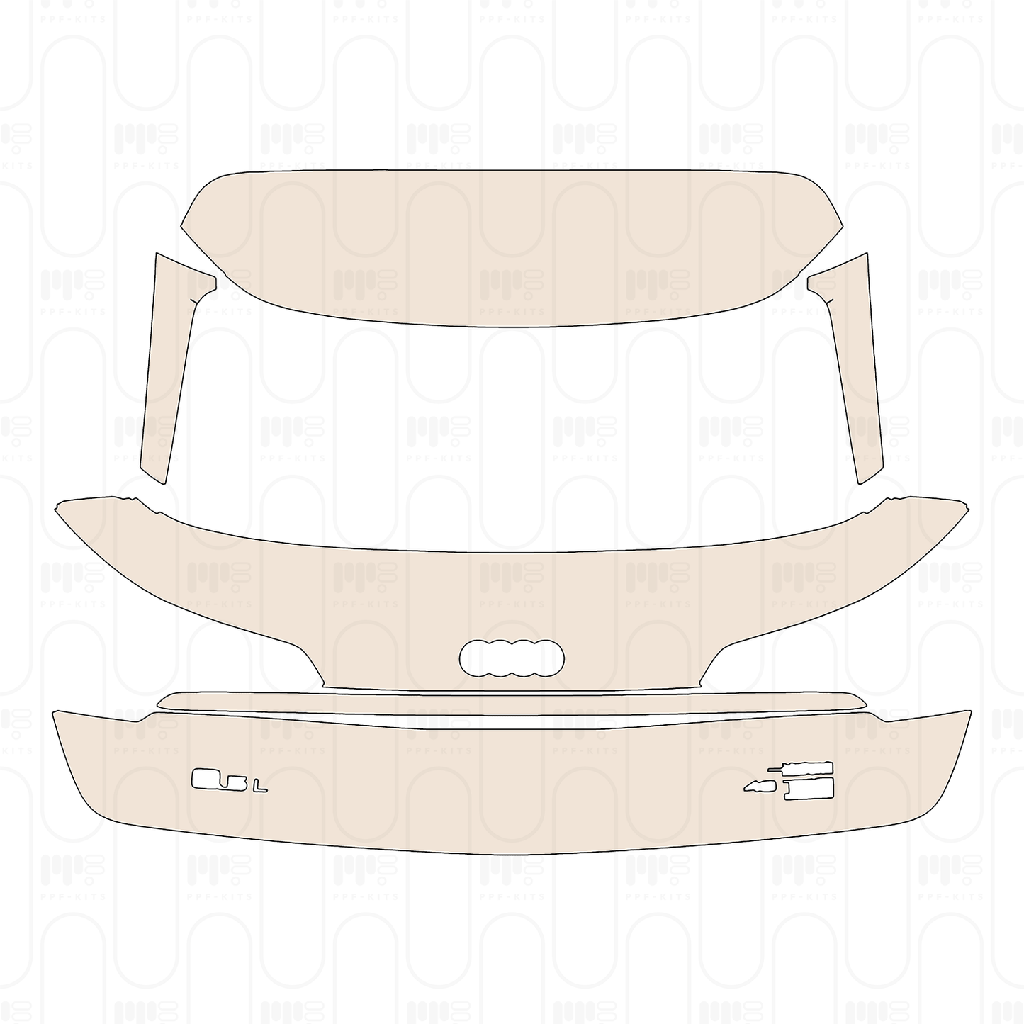 PPF precortado Audi Q5 Extended Wheelbase Base 2022