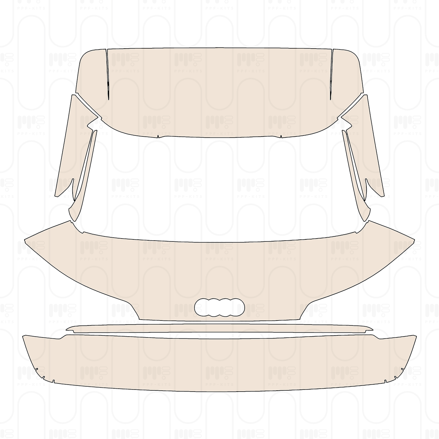 Pre-Cut PPF Audi Q5 Q5L Sportback (Extended Wheelbase) 2022