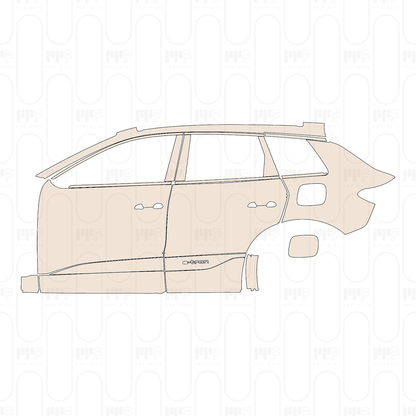 PPF precortado Audi Q6 e-tron SUV Base 2024