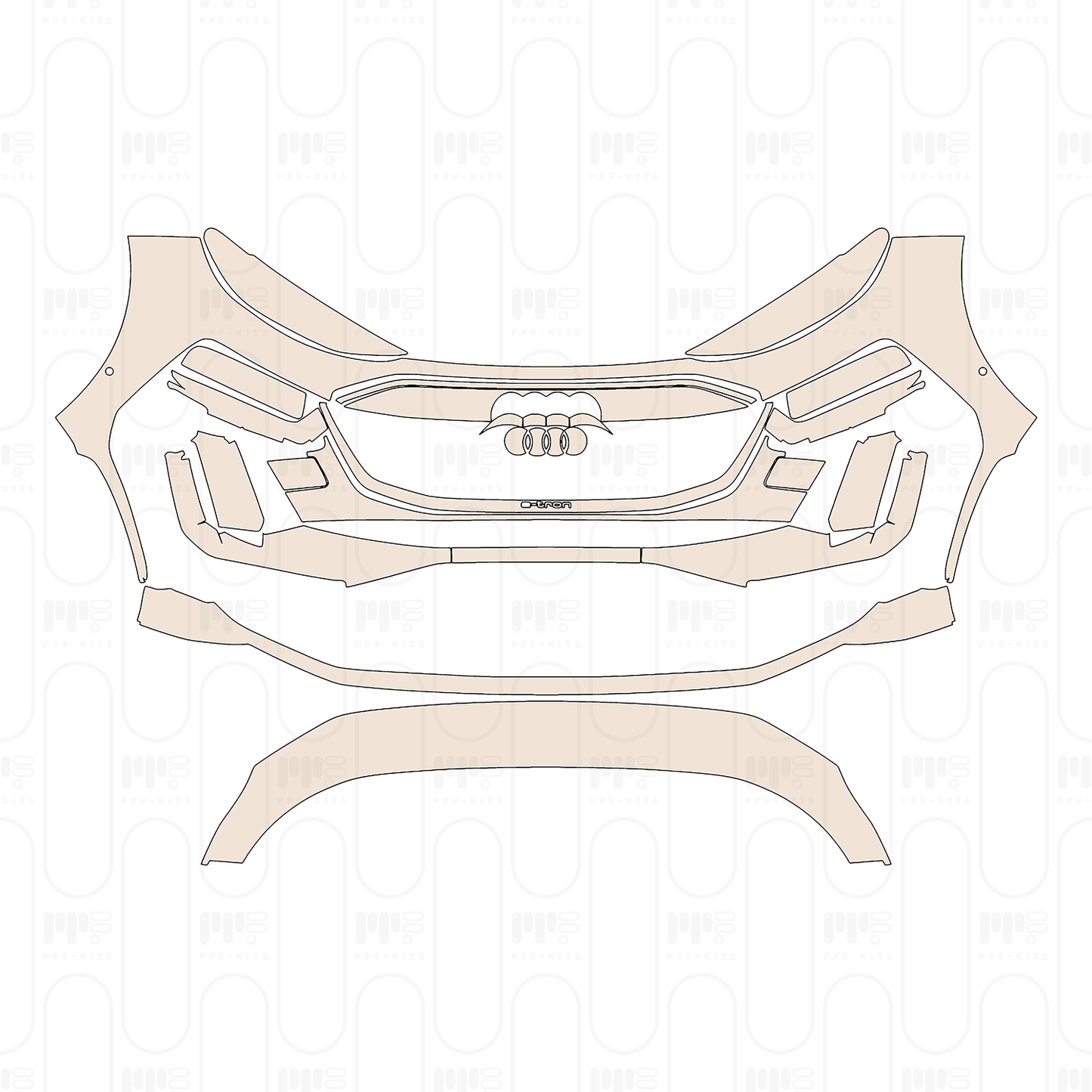 PPF precortado Audi Q6 e-tron Sportback SQ6 e-tron 2024