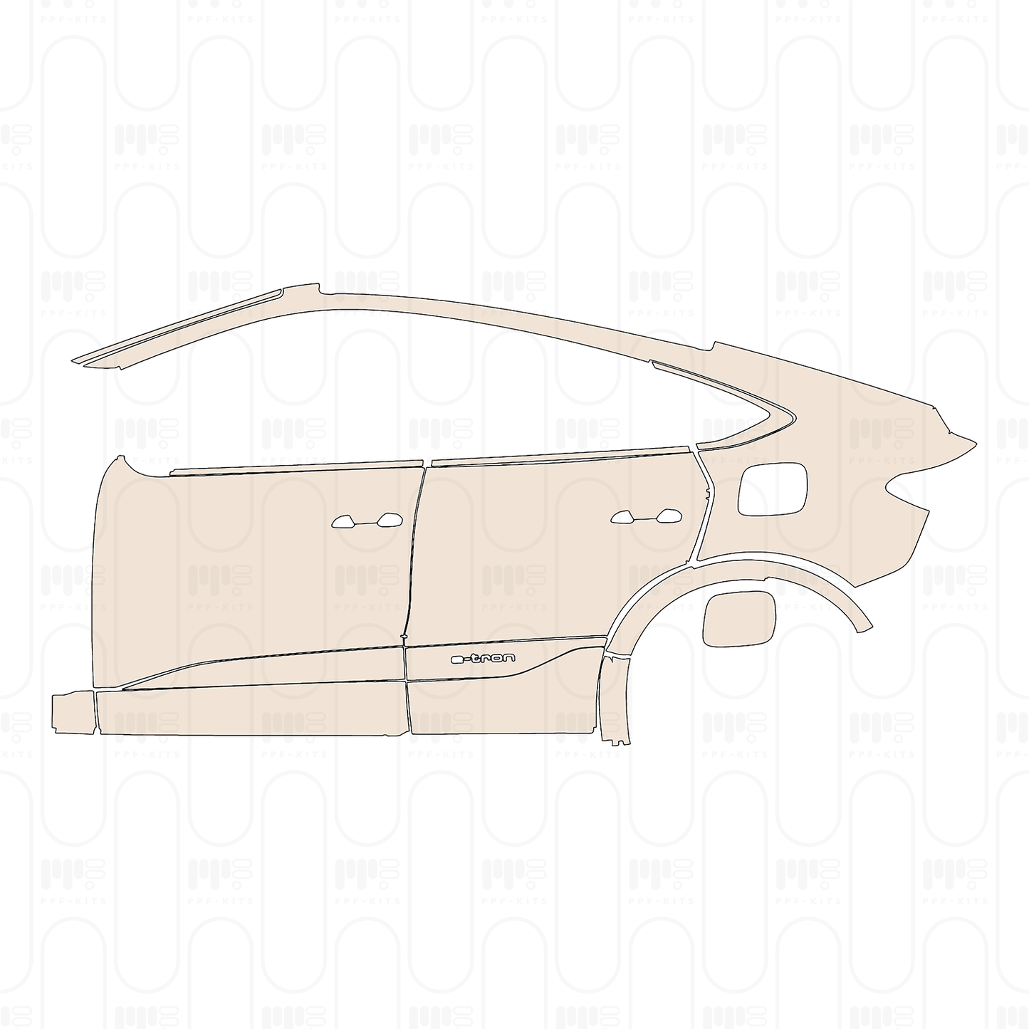 PPF precortado Audi Q6 e-tron Sportback SQ6 e-tron 2024