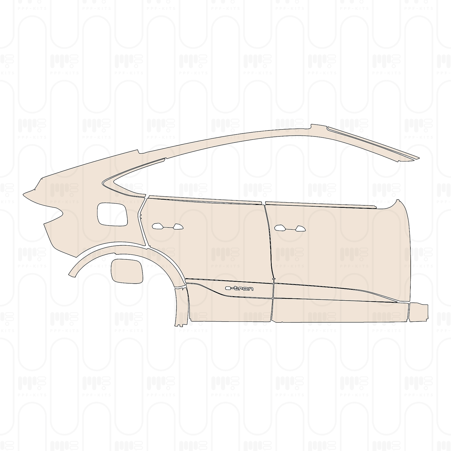 PPF precortado Audi Q6 e-tron Sportback SQ6 e-tron 2024