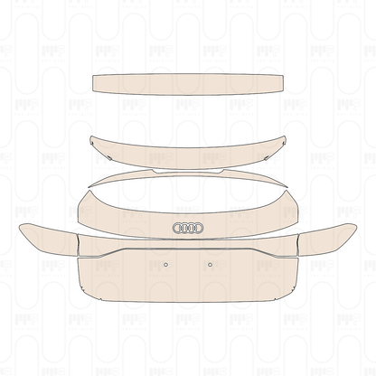 PPF precortado Audi Q6 e-tron Sportback SQ6 e-tron 2024