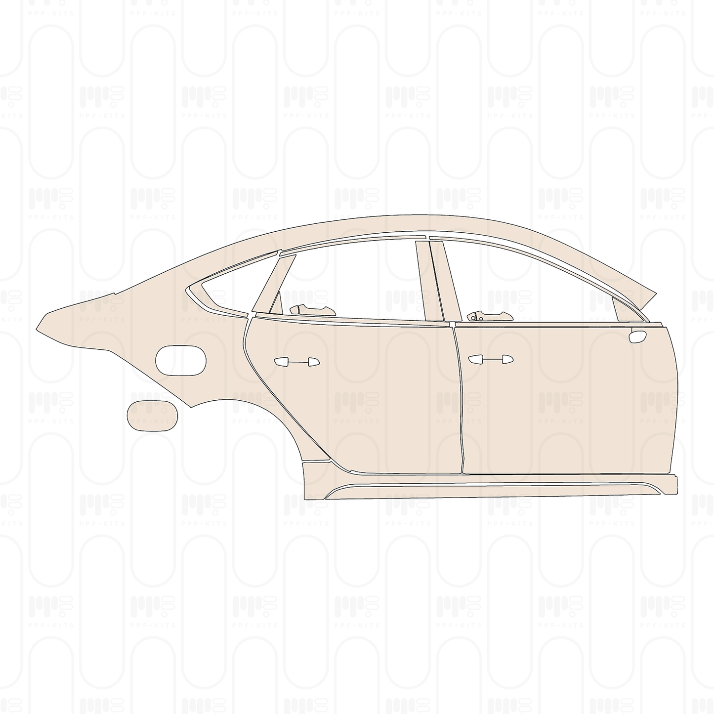 PPF precortado BYD Chazor 2022
