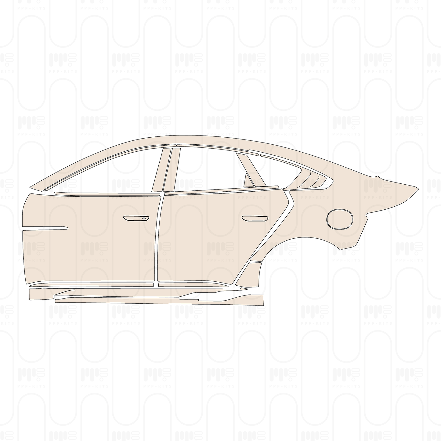 Pre-Cut PPF BYD Han DM-i 2022