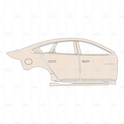 Pre-Cut PPF BYD Han EV 2022