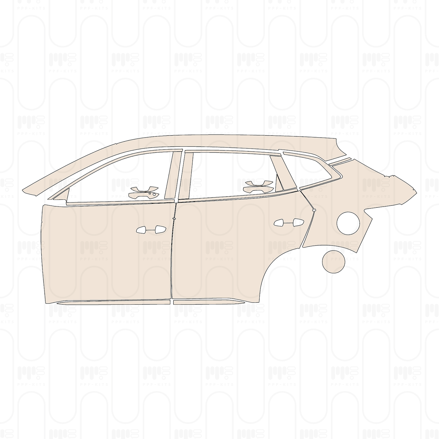 PPF precortado BYD SEAL U EV 2023