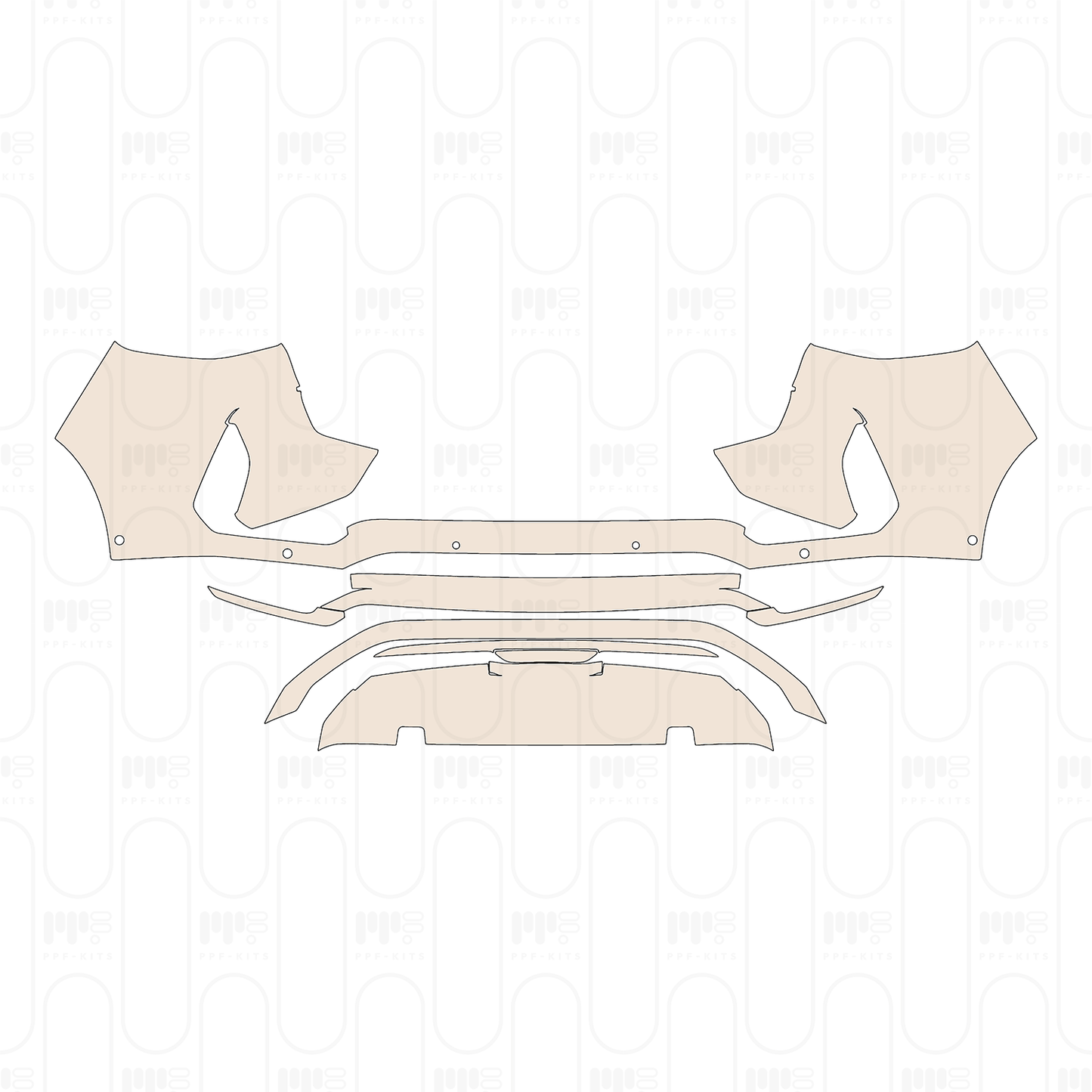 PPF precortado BYD SEAL U EV 2023