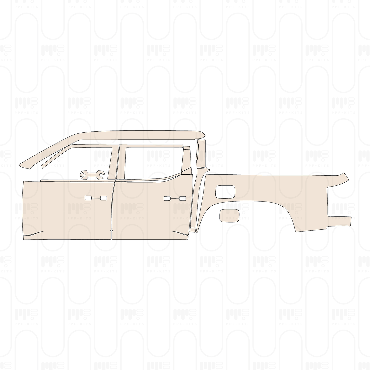 PPF precortado BYD Shark 2024