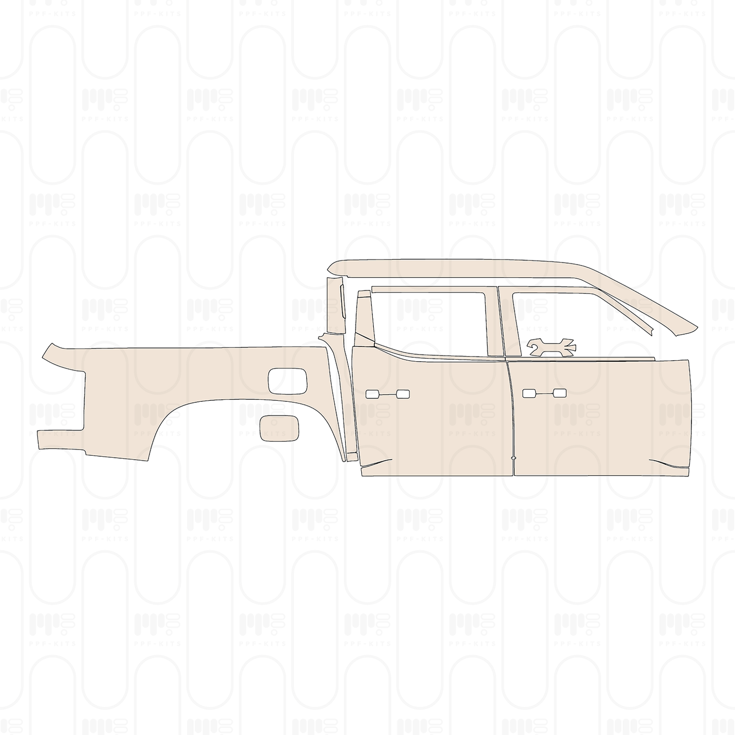 PPF precortado BYD Shark 2024