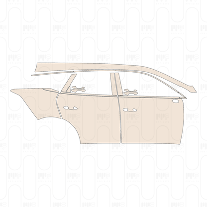 Pre-Cut PPF BYD TANG (EU) EV 2022