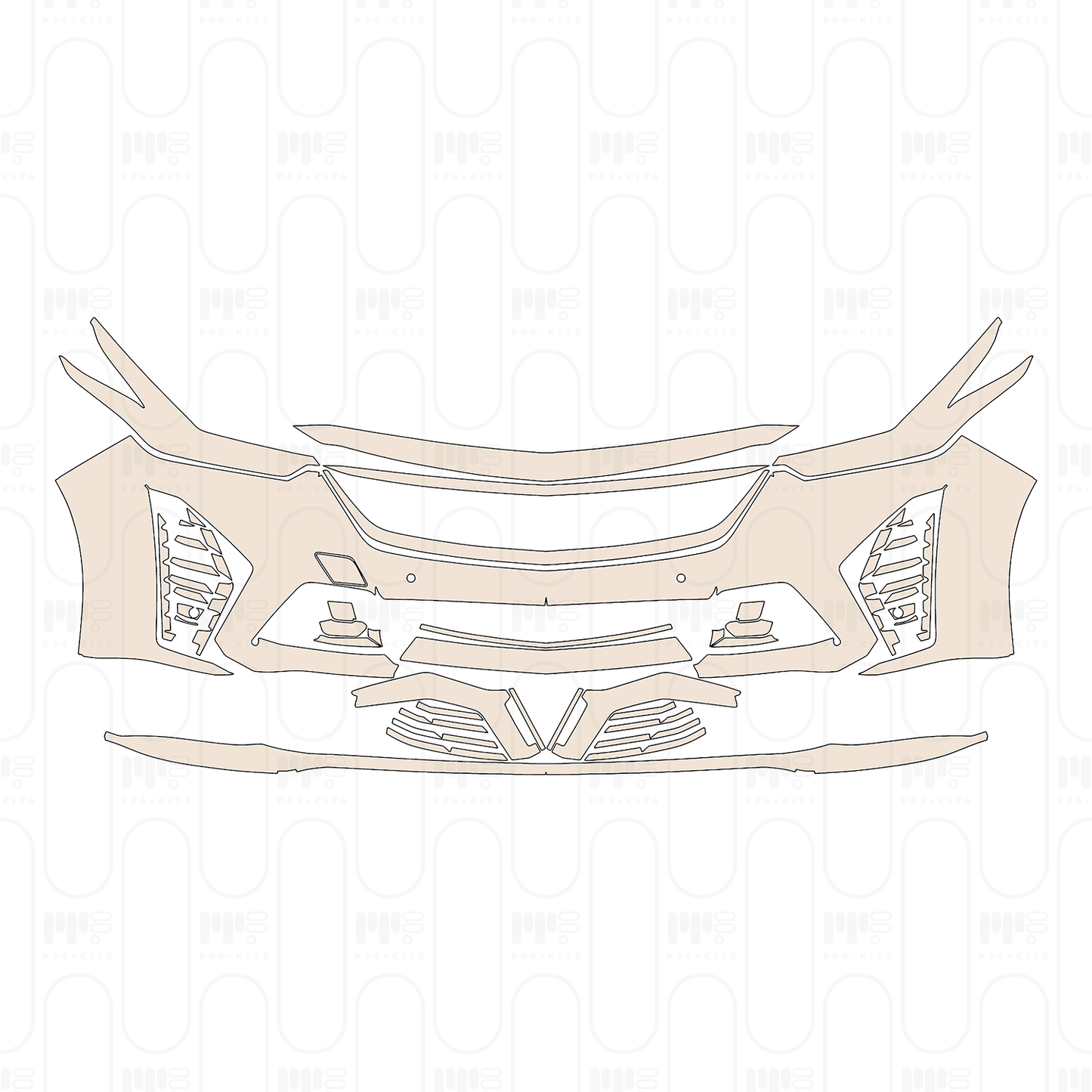 Pre-Cut PPF Cadillac CT5 V-Series Blakwing 2022