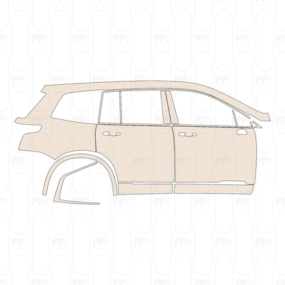 Pre-Cut PPF Cadillac XT6 Luxury 2023