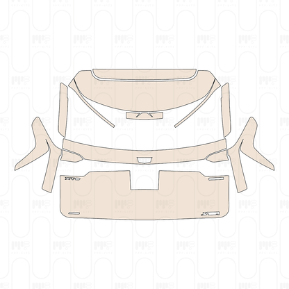 Pre-Cut PPF Cadillac XT6 Luxury 2023