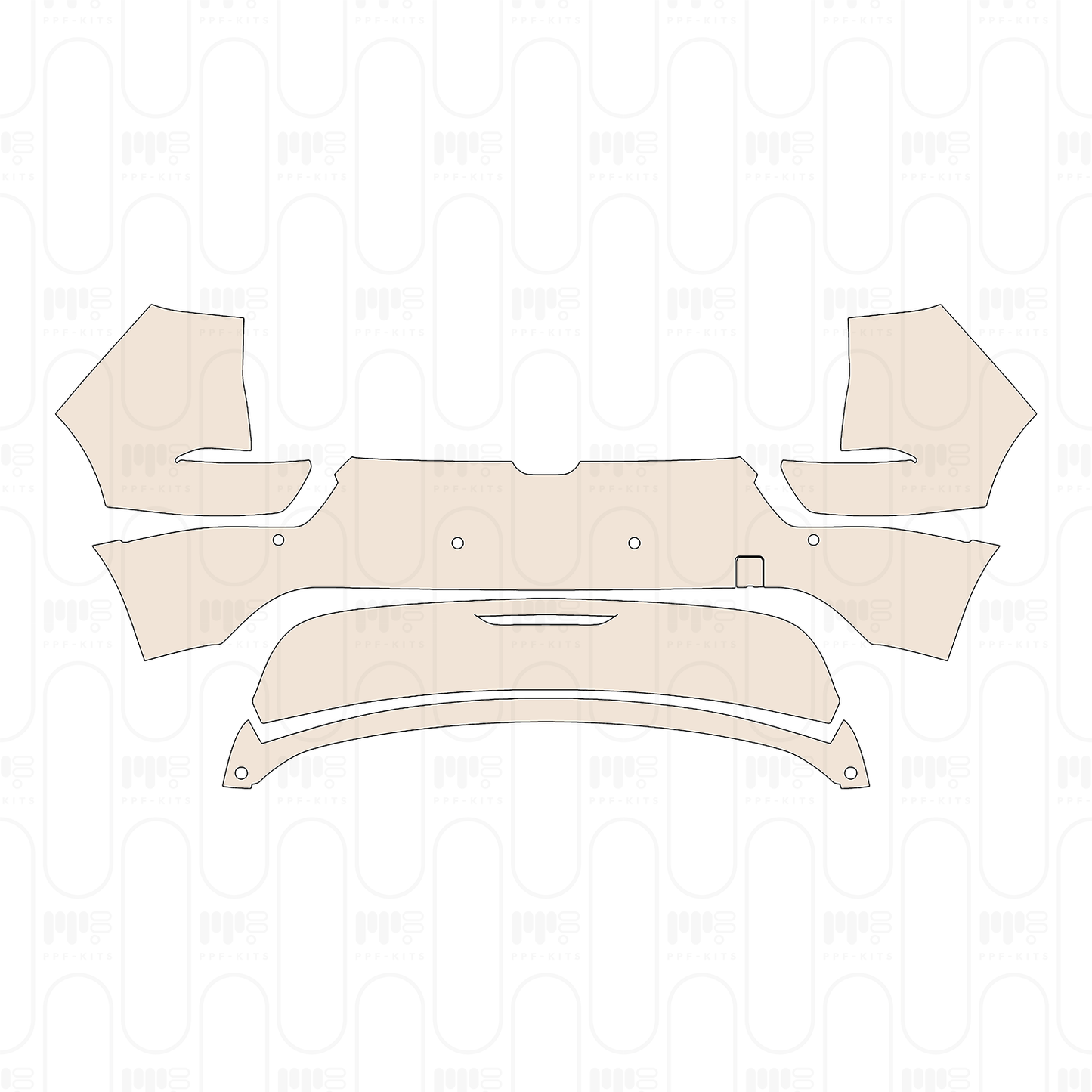PPF precortado Chevrolet Bolt EUV LT 2022