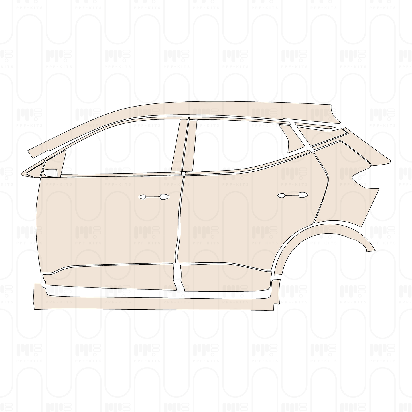 PPF precortado Chevrolet Bolt EUV LT 2022